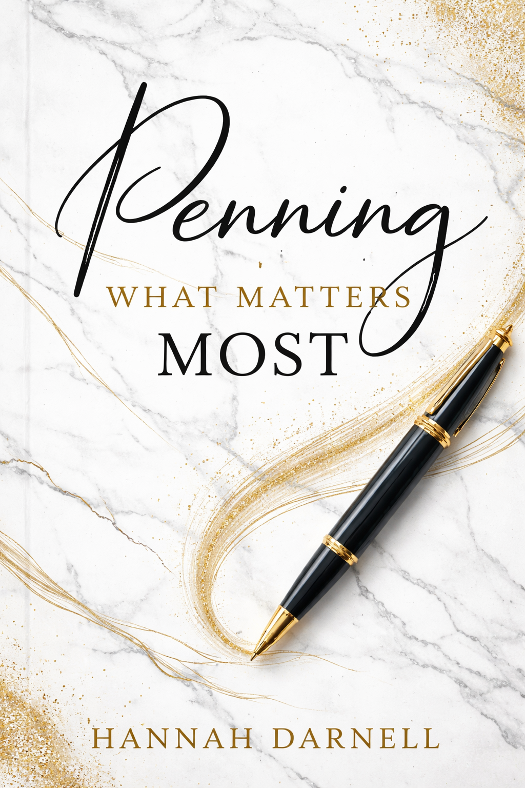 Penning What Matters Most - Mental Health & Wellness Digital PDF Journal
