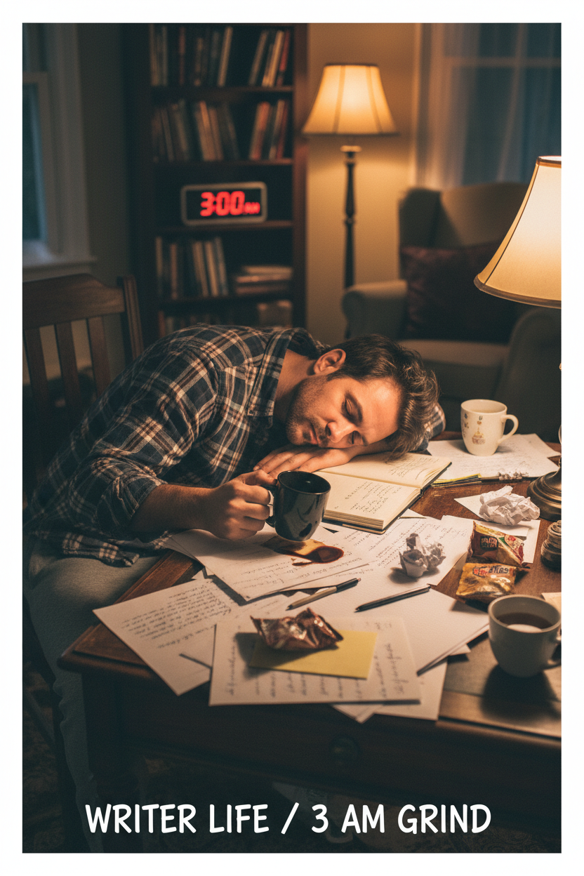 Black Mug - 3am Man Writer