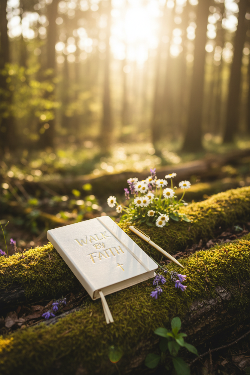 Christian Journal - Forest Scene