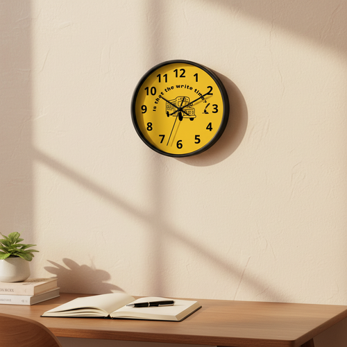 Clock in home office