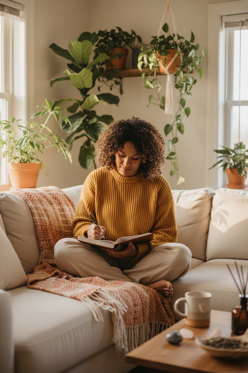 Golden hour journaling