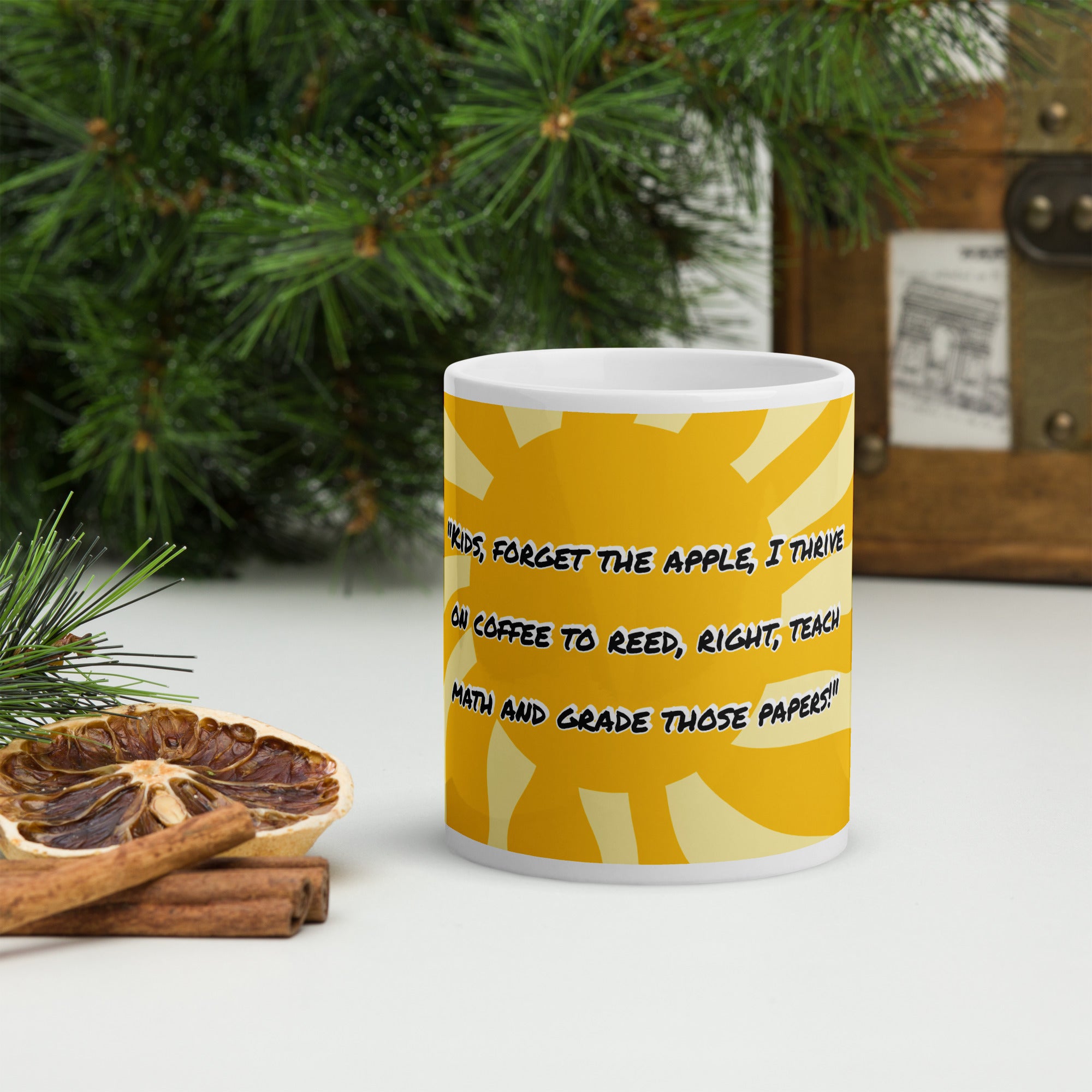 Funny Coffee Lover Ceramic Mug – "No Eve, It's Coffee This Semester" | 11, 15 & 20 oz