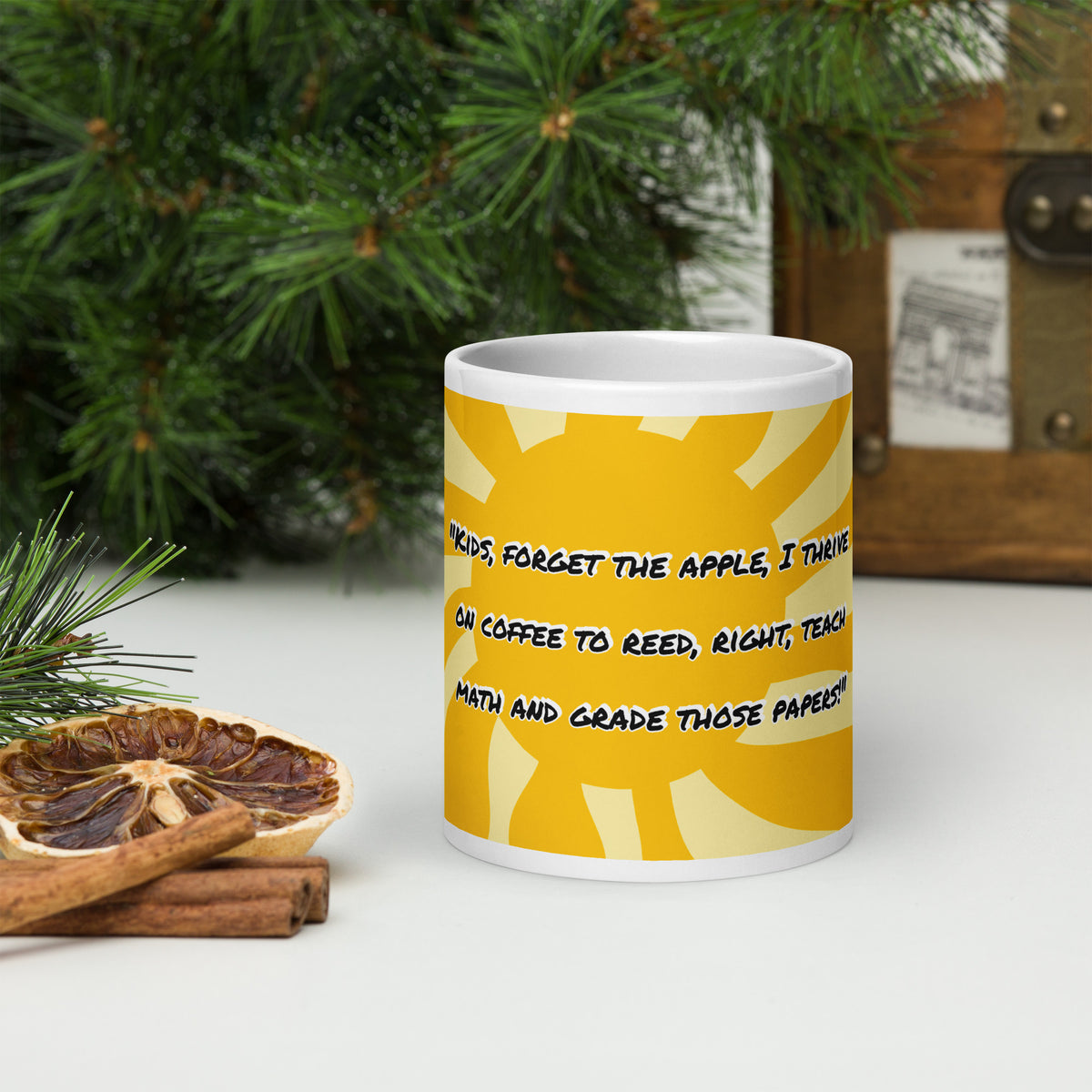 Funny Coffee Lover Ceramic Mug – "No Eve, It's Coffee This Semester" | 11, 15 & 20 oz